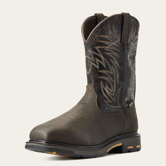 Ariat Recommended | WorkHog Wide Square Toe MetGuard Waterproof Composite Toe Work Boot