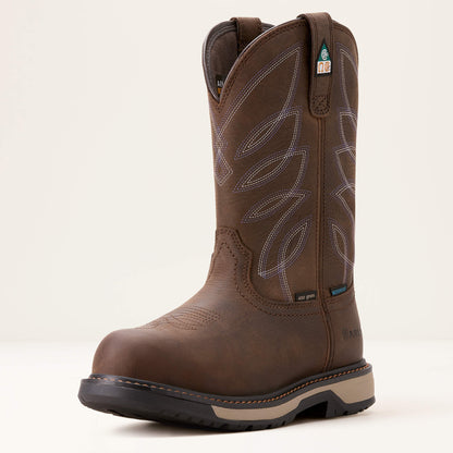 Ariat Discount | Riveter CSA Glacier Grip Waterproof 400g Composite Toe Work Boot