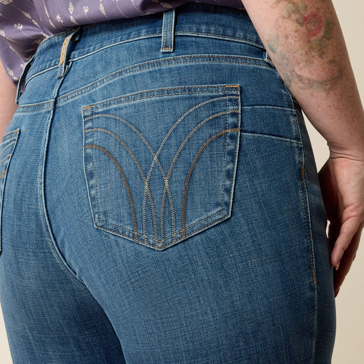 Ariat Classic | Mid Rise Esti Boot Cut Jeans