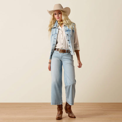 Ariat Value | Perfect Rise Clare Wide Leg Crop Jeans