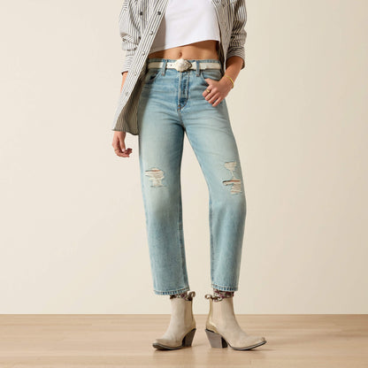 Ariat Hot Sale | Ultra High Rise Tomboy Relaxed Straight Leg Jeans
