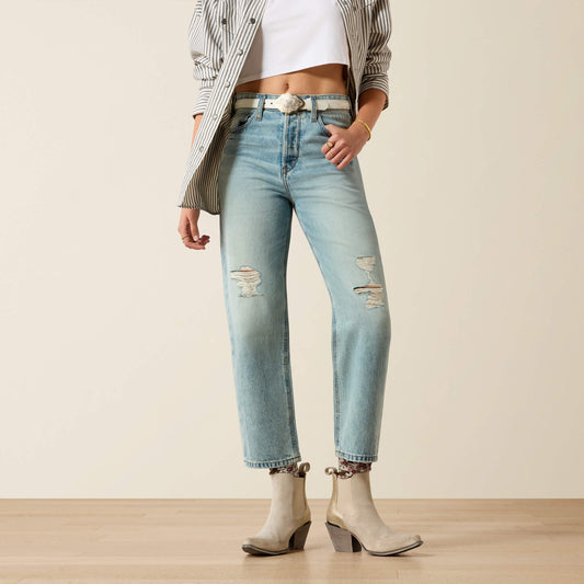 Ariat Hot Sale | Ultra High Rise Tomboy Relaxed Straight Leg Jeans