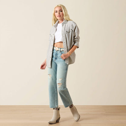 Ariat Hot Sale | Ultra High Rise Tomboy Relaxed Straight Leg Jeans