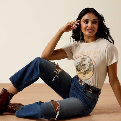 Ariat Value | Ultra High Rise Relaxed Tomboy Straight Leg Jeans