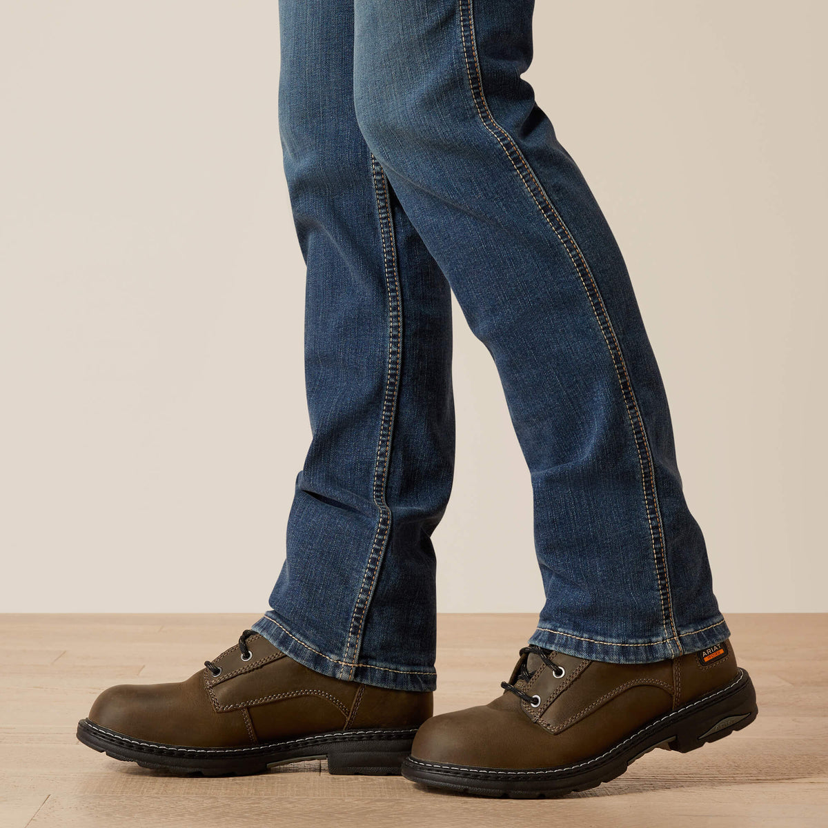 Ariat Special Offer | Rebar High Rise Riveter DuraStretch Straight Leg Jeans