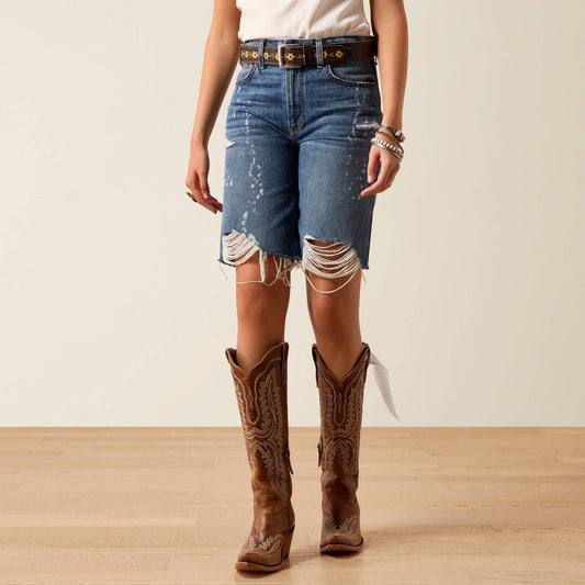 Ariat Hot Sale | Ultra High Rise Relaxed Tomboy 10" Shorts