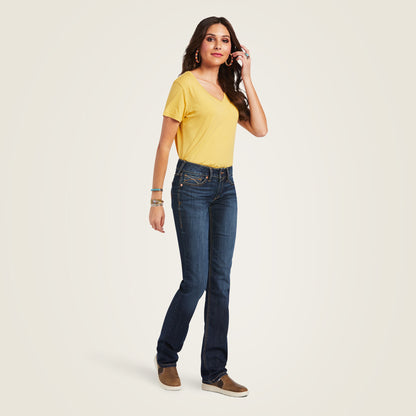 Ariat Smart Buy | Mid Rise Octavia Straight Leg Jeans