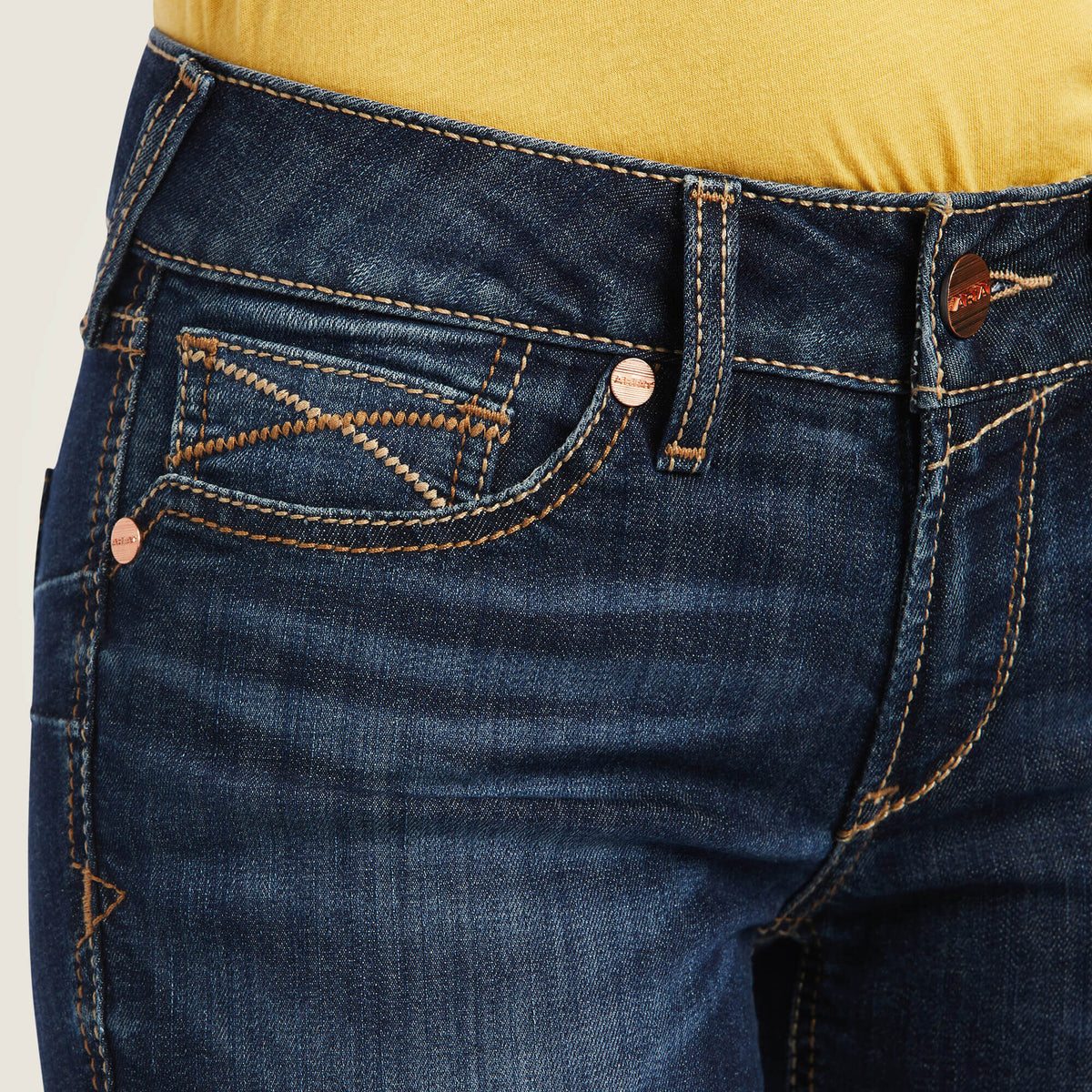 Ariat Smart Buy | Mid Rise Octavia Straight Leg Jeans