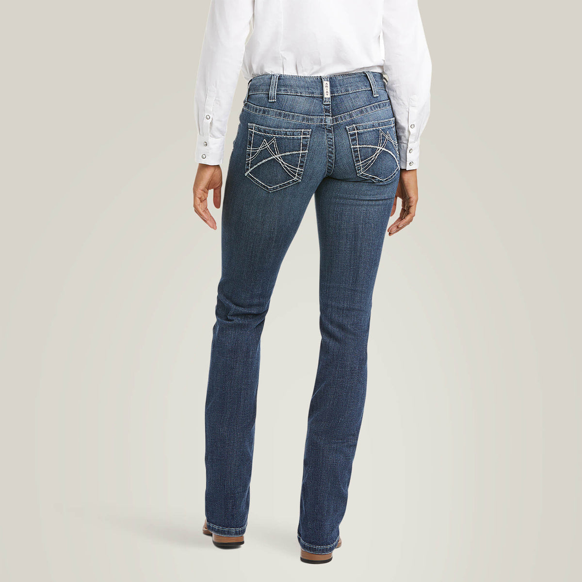 Ariat Popular | Arrow Fit Mid Rise Gianna Straight Leg Jeans