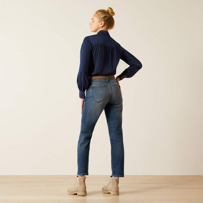 Ariat Essential | High Rise Bridle Slim Straight Leg Jeans
