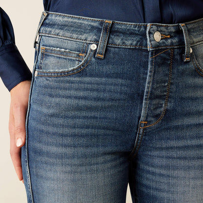 Ariat Essential | High Rise Bridle Slim Straight Leg Jeans