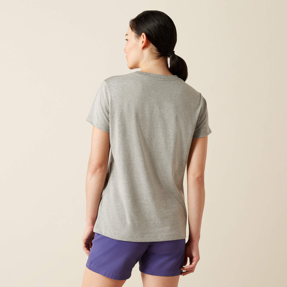 Ariat New | Rebar Cotton Strong Standard V-Neck T-Shirt
