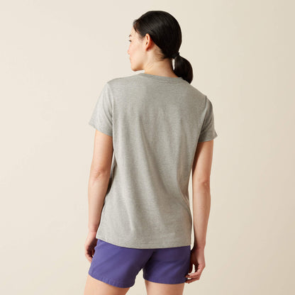 Ariat New | Rebar Cotton Strong Standard V-Neck T-Shirt