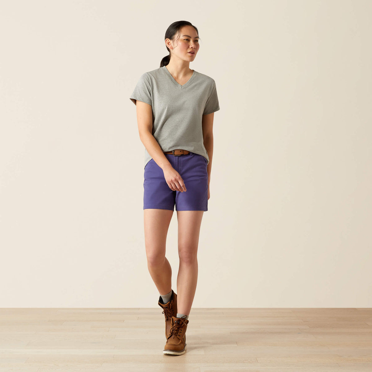 Ariat New | Rebar Cotton Strong Standard V-Neck T-Shirt