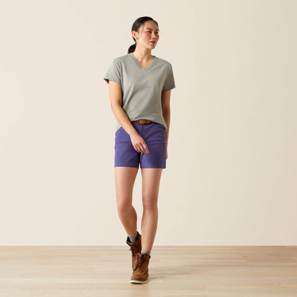 Ariat New | Rebar Cotton Strong Standard V-Neck T-Shirt