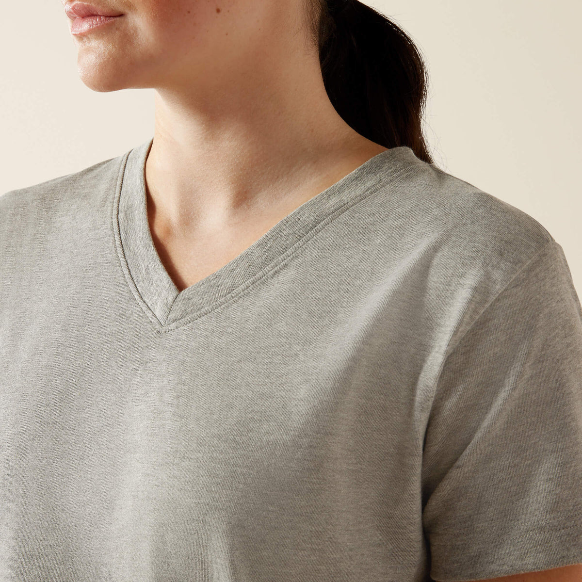 Ariat New | Rebar Cotton Strong Standard V-Neck T-Shirt