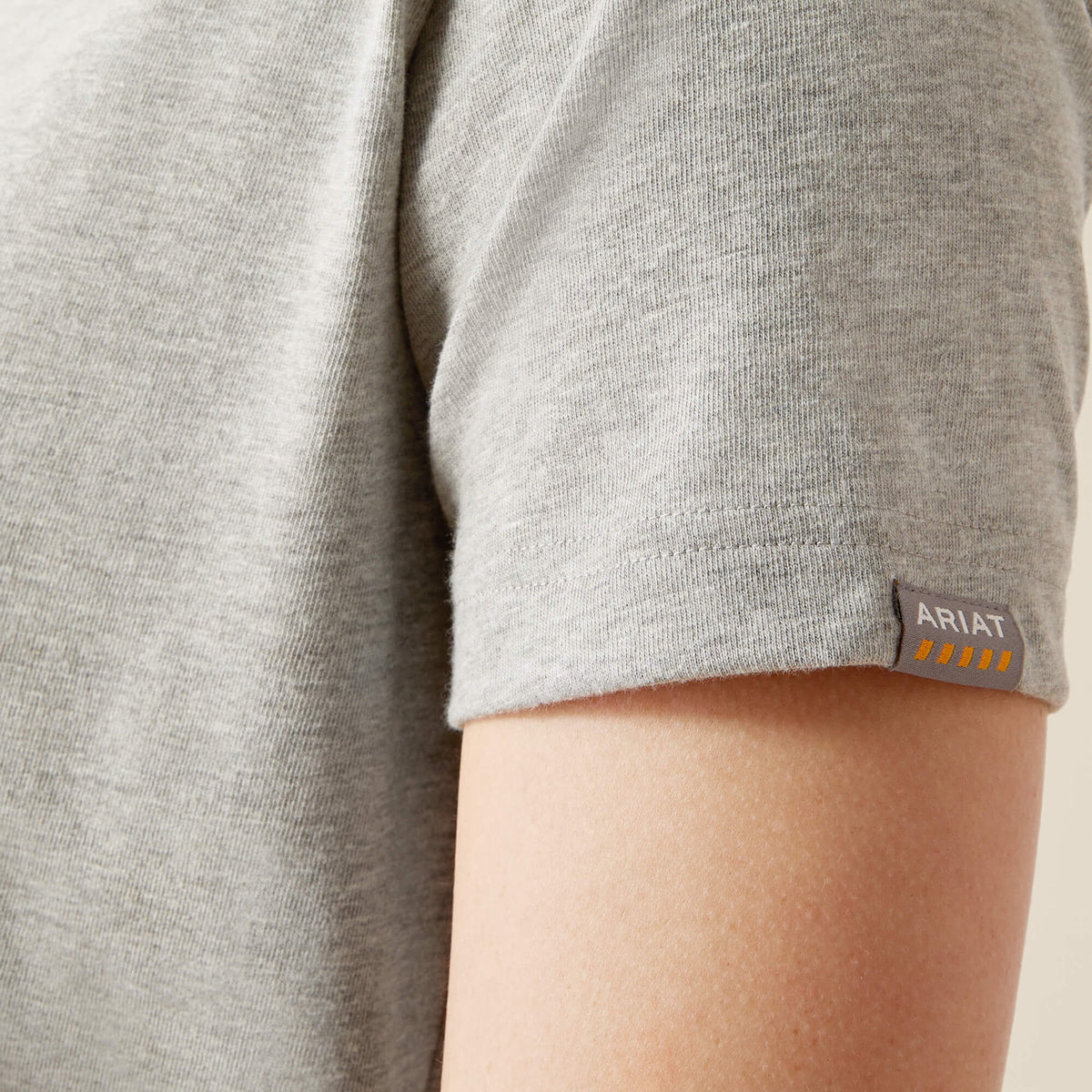 Ariat New | Rebar Cotton Strong Standard V-Neck T-Shirt