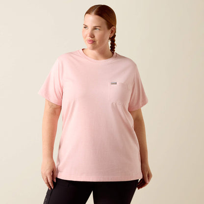 Ariat Discount | Rebar Cotton Strong Space Dyed T-Shirt