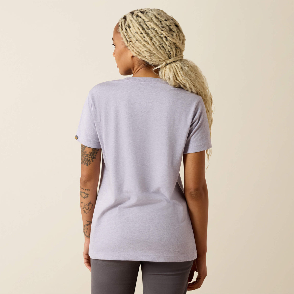 Ariat Discount | Rebar Cotton Strong Space Dyed T-Shirt