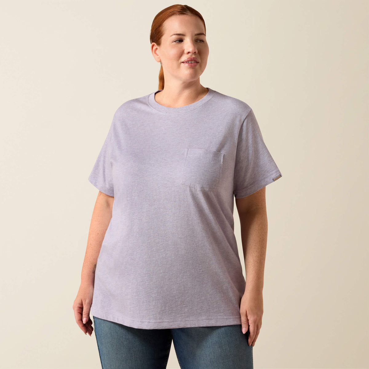 Ariat Discount | Rebar Cotton Strong Space Dyed T-Shirt
