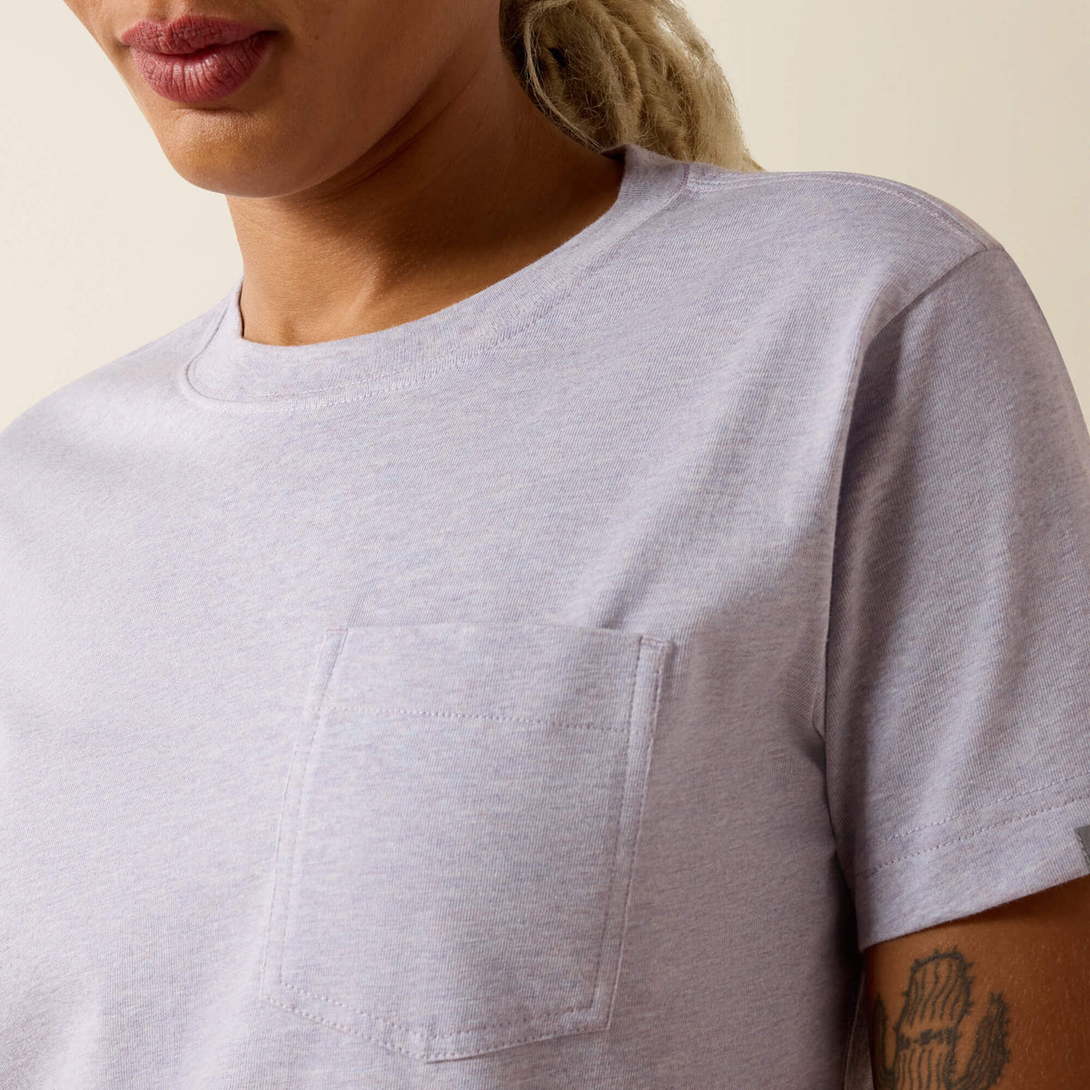 Ariat Discount | Rebar Cotton Strong Space Dyed T-Shirt