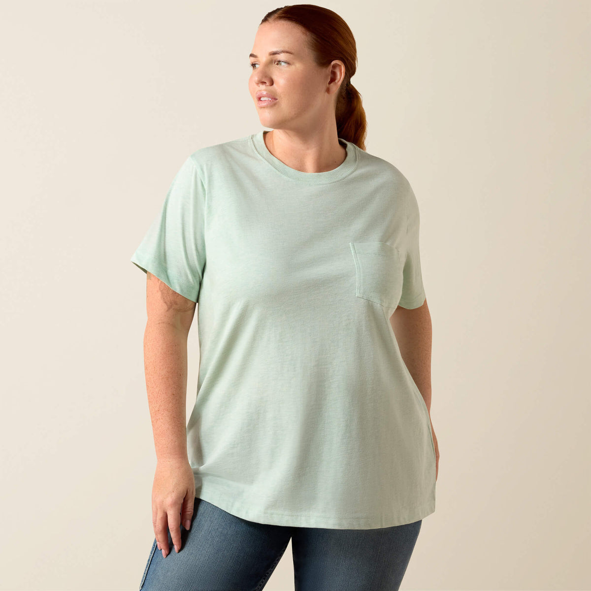Ariat Trusted | Rebar Cotton Strong Space Dyed T-Shirt