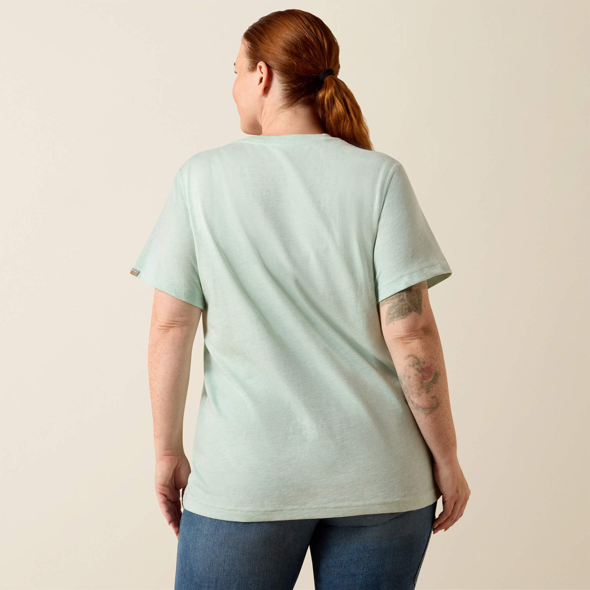 Ariat Trusted | Rebar Cotton Strong Space Dyed T-Shirt