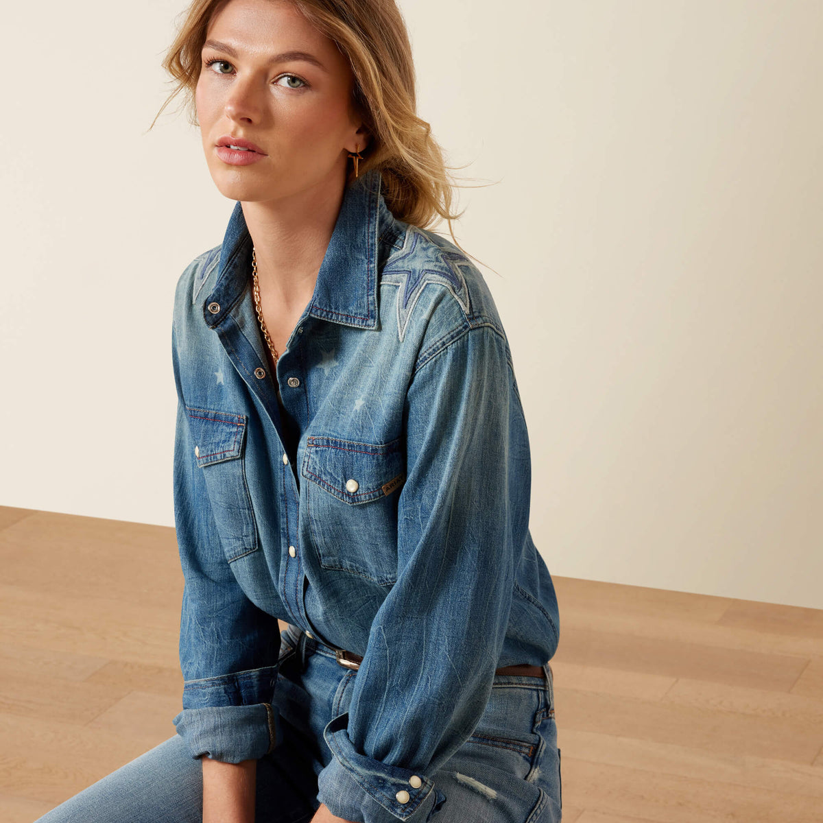 Ariat Exclusive | Americana Denim Shirt