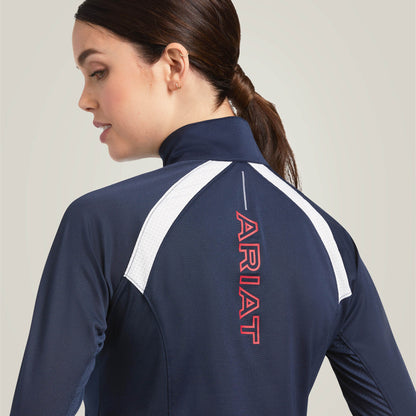 Ariat Exclusive | Sunstopper 2.0 Team 1/4 Zip Baselayer