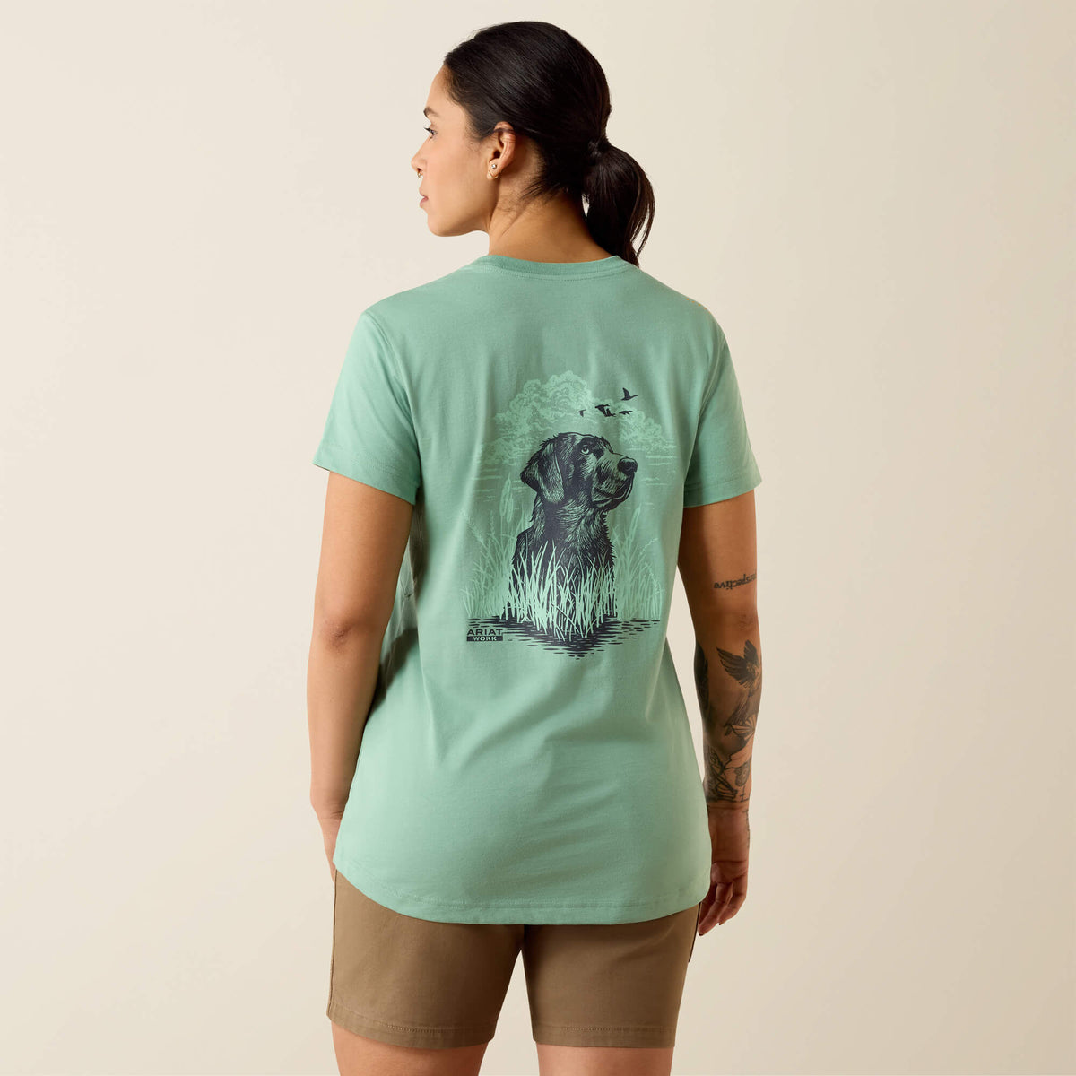 Ariat Exclusive | Rebar Workman Field Dog Classic Fit T-Shirt