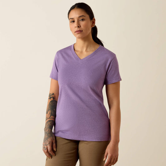 Ariat Exclusive | Rebar Cotton Strong Standard V-Neck T-Shirt