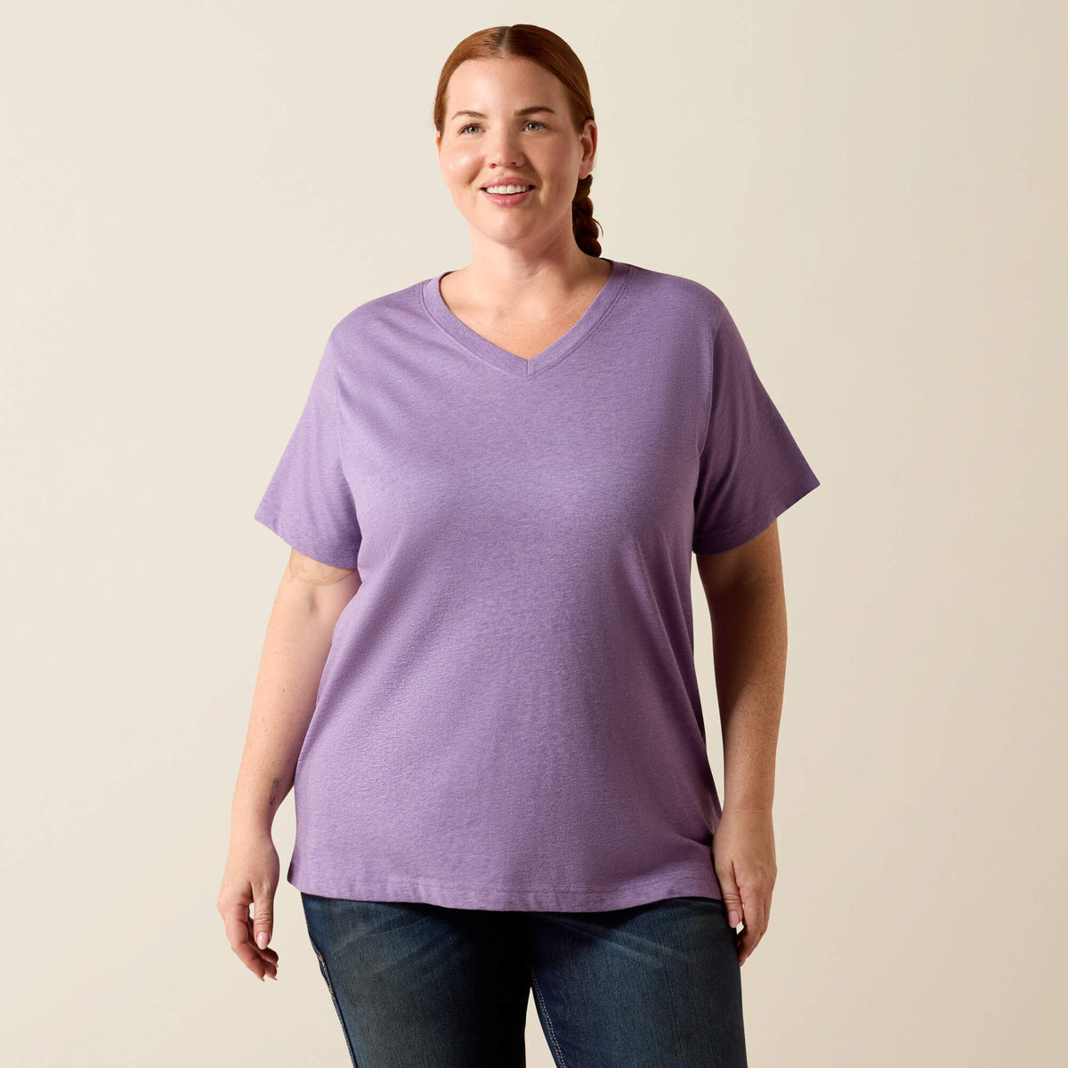 Ariat Exclusive | Rebar Cotton Strong Standard V-Neck T-Shirt