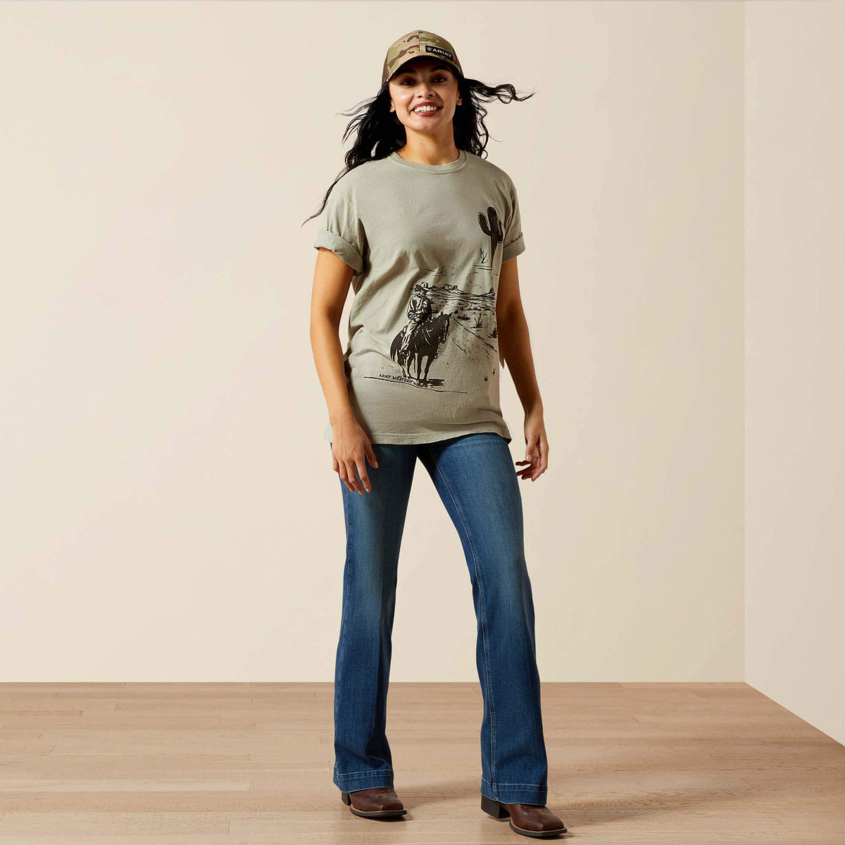 Ariat Best Price | Ariat Sketchy Cowboy T-Shirt