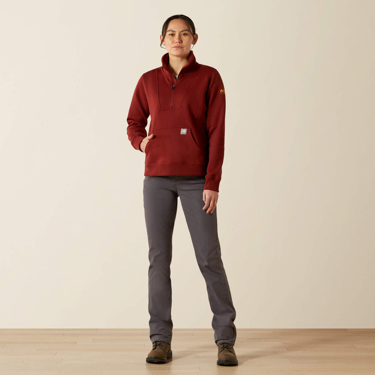 Ariat Deals | Rebar Traverse Funnel Neck Sweatshirt