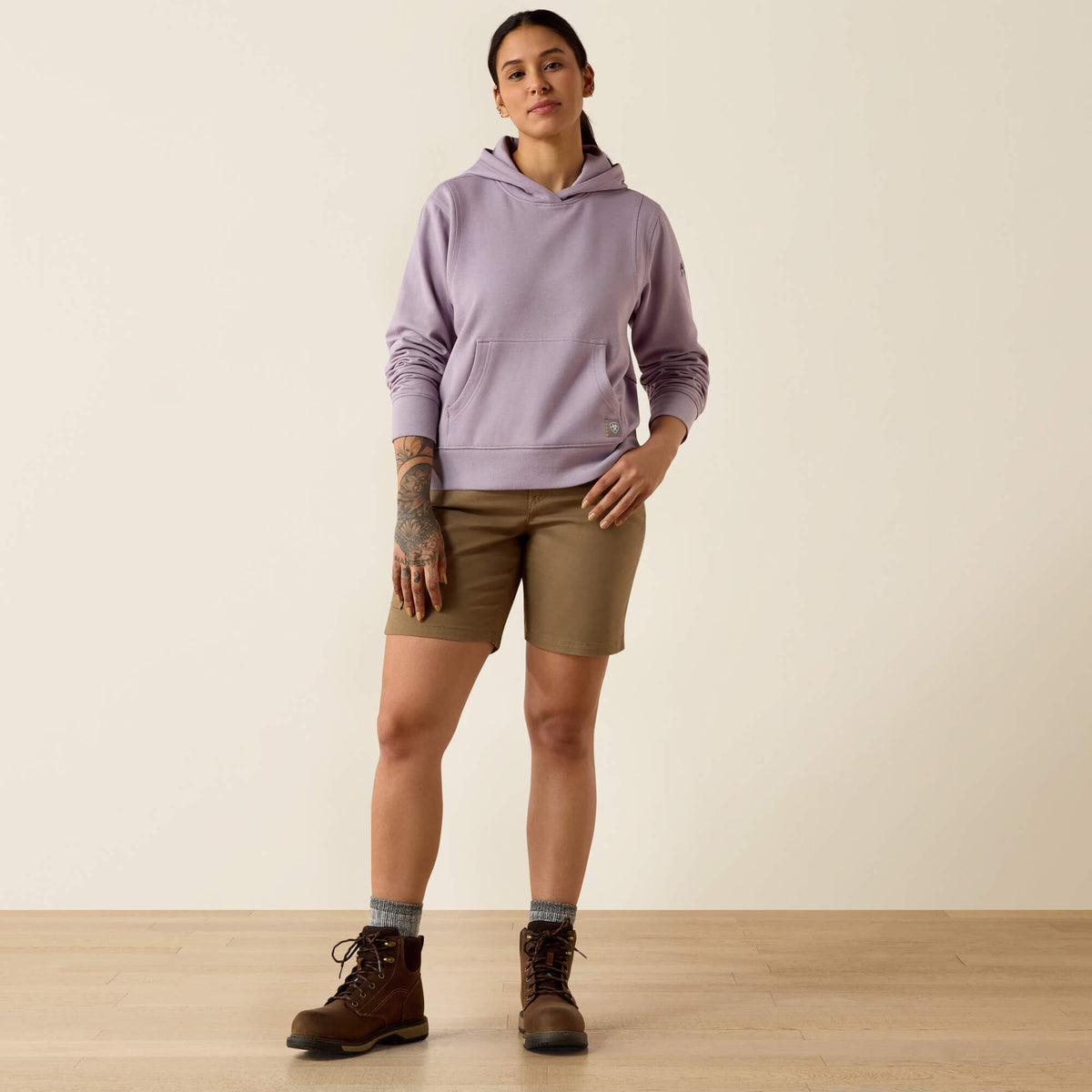 Ariat Essential | Rebar Lightweight Cropped Hoodie