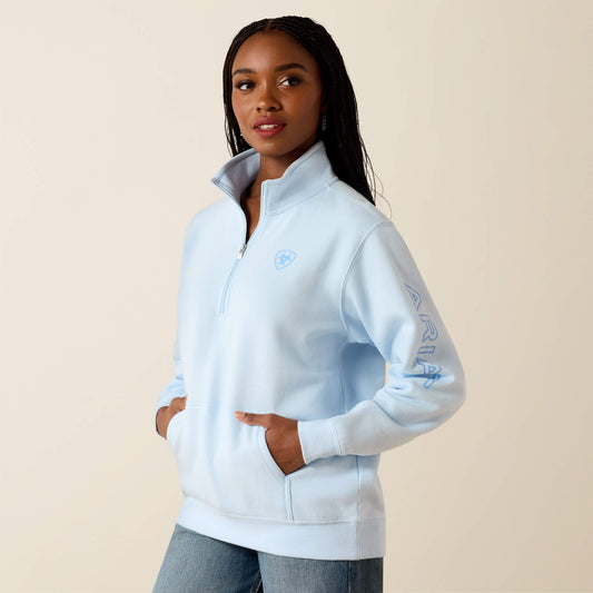 Ariat Deals | Foundation Logo 1/2 Zip Sweatshirt