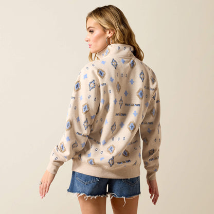 Ariat Discount | Sapphire 1/2 Zip Sweatshirt
