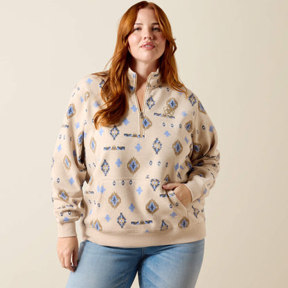 Ariat Discount | Sapphire 1/2 Zip Sweatshirt