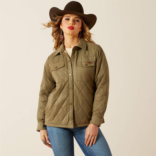 Ariat Best Seller | Grizzly Quilted Barn Jacket
