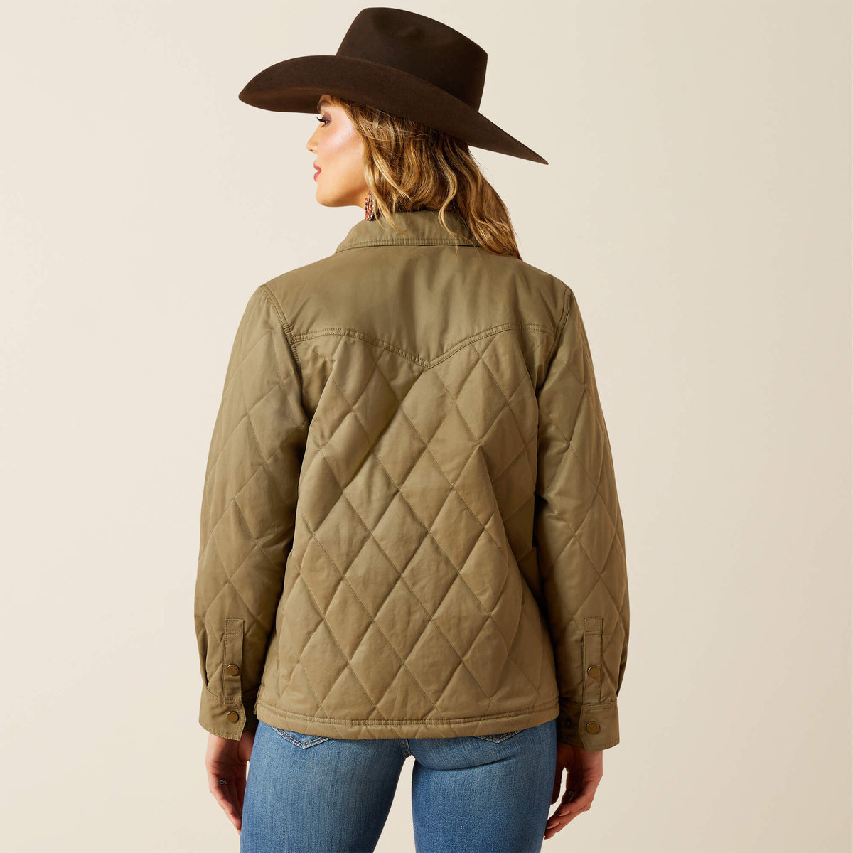 Ariat Best Seller | Grizzly Quilted Barn Jacket