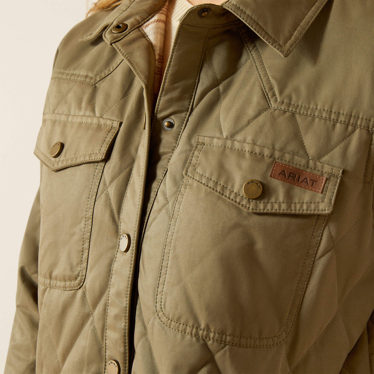 Ariat Best Seller | Grizzly Quilted Barn Jacket