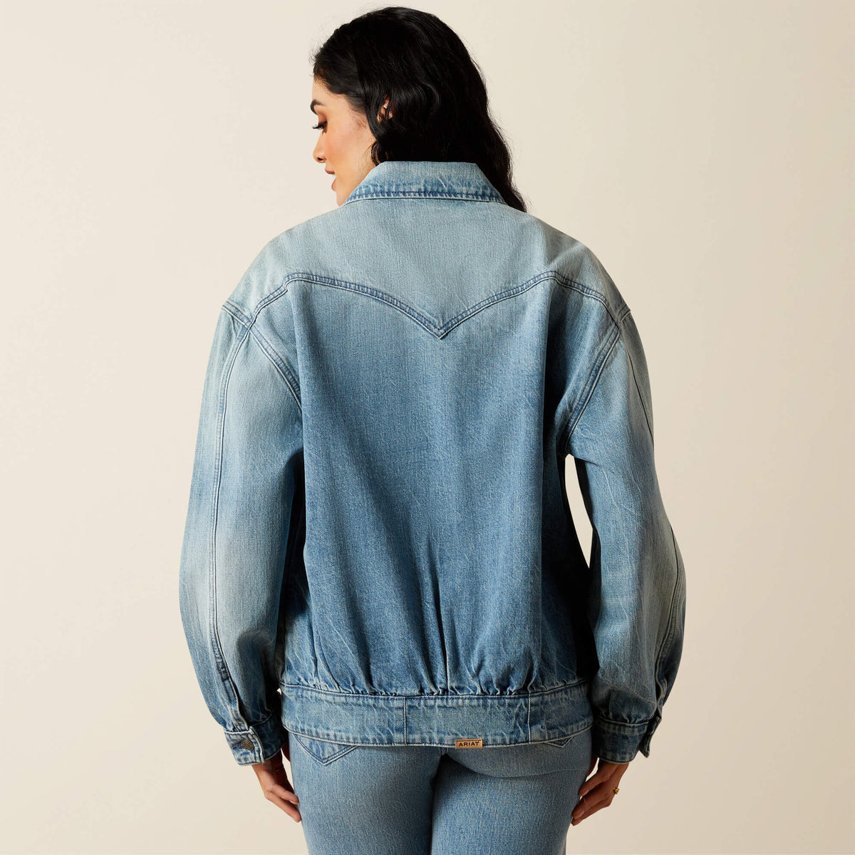 Ariat Trusted | Cheyenne Denim Bomber Jacket