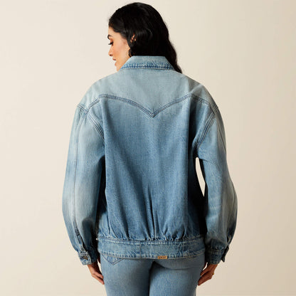 Ariat Trusted | Cheyenne Denim Bomber Jacket