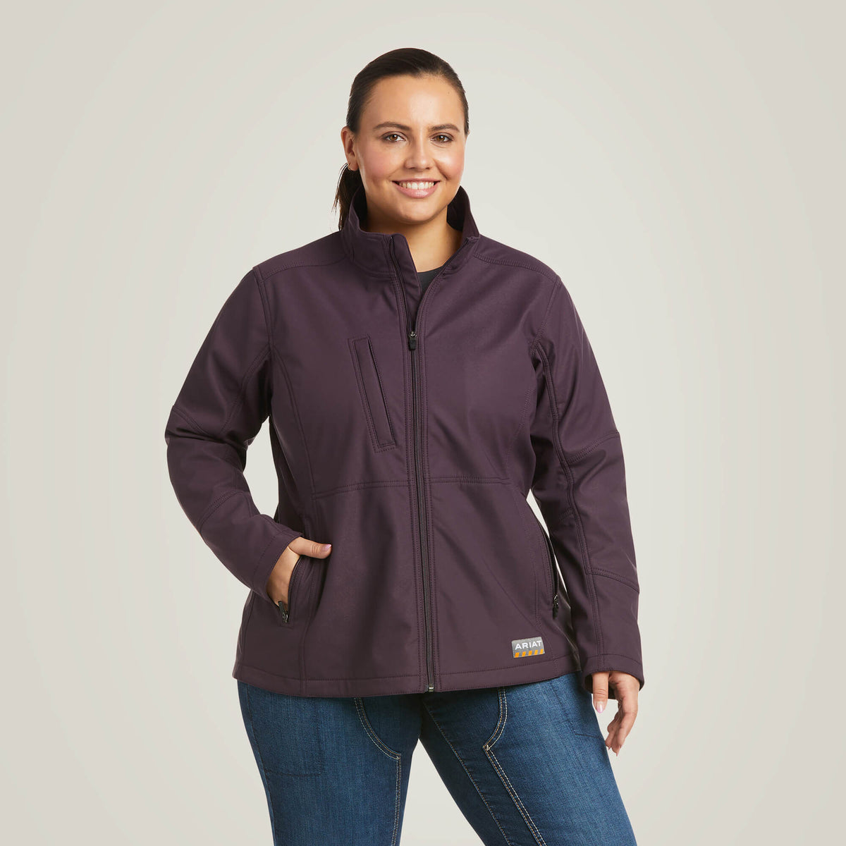 Ariat Top Pick | Rebar Stretch Canvas Softshell Jacket