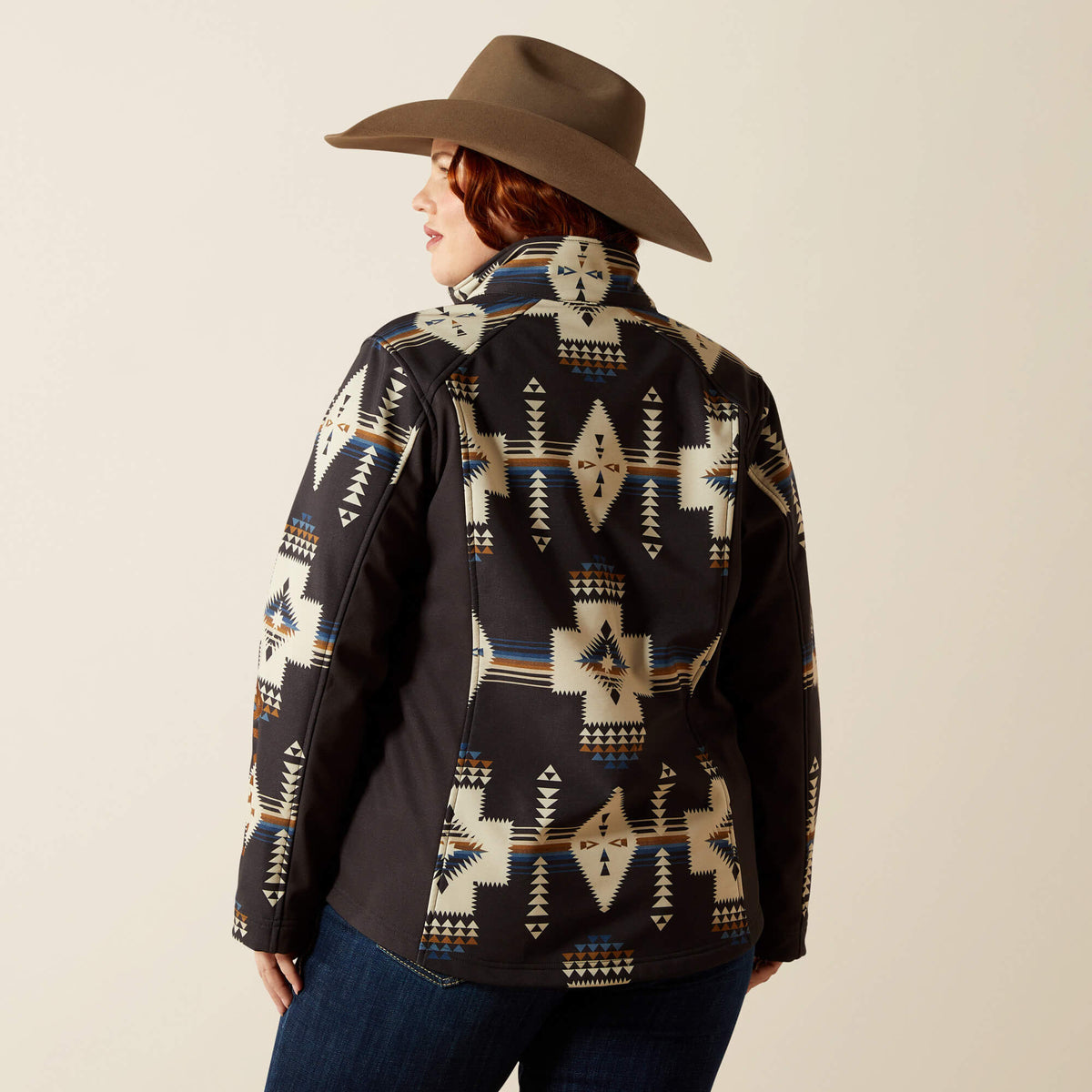 Ariat Classic | Ariat Logo Softshell Print Jacket