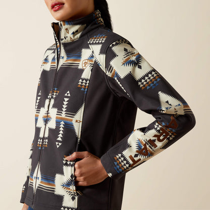 Ariat Classic | Ariat Logo Softshell Print Jacket