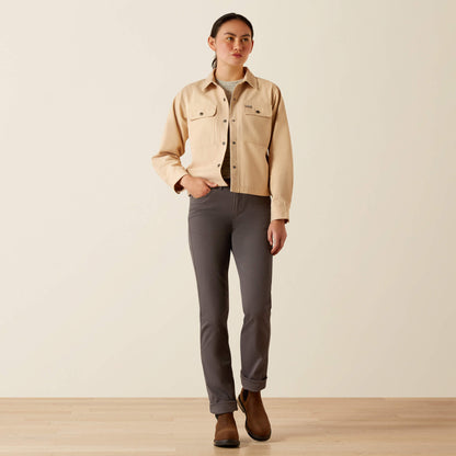 Ariat Top Pick | Rebar Cropped Woven Shirt Jacket