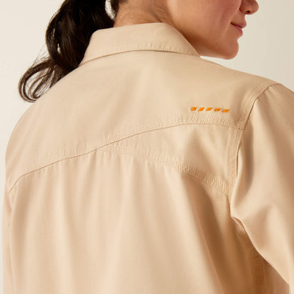 Ariat Top Pick | Rebar Cropped Woven Shirt Jacket