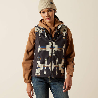 Ariat Classic | Ariat Logo Softshell Print Vest