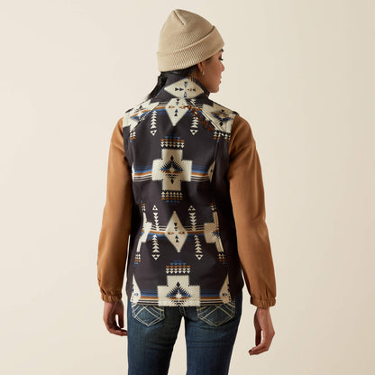 Ariat Classic | Ariat Logo Softshell Print Vest